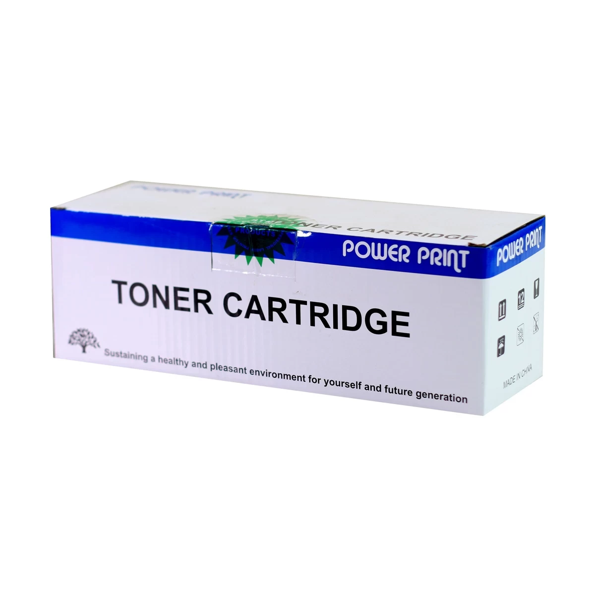 Power Print  Toner 107A Without Chip Black LaserJet Toner Cartridge