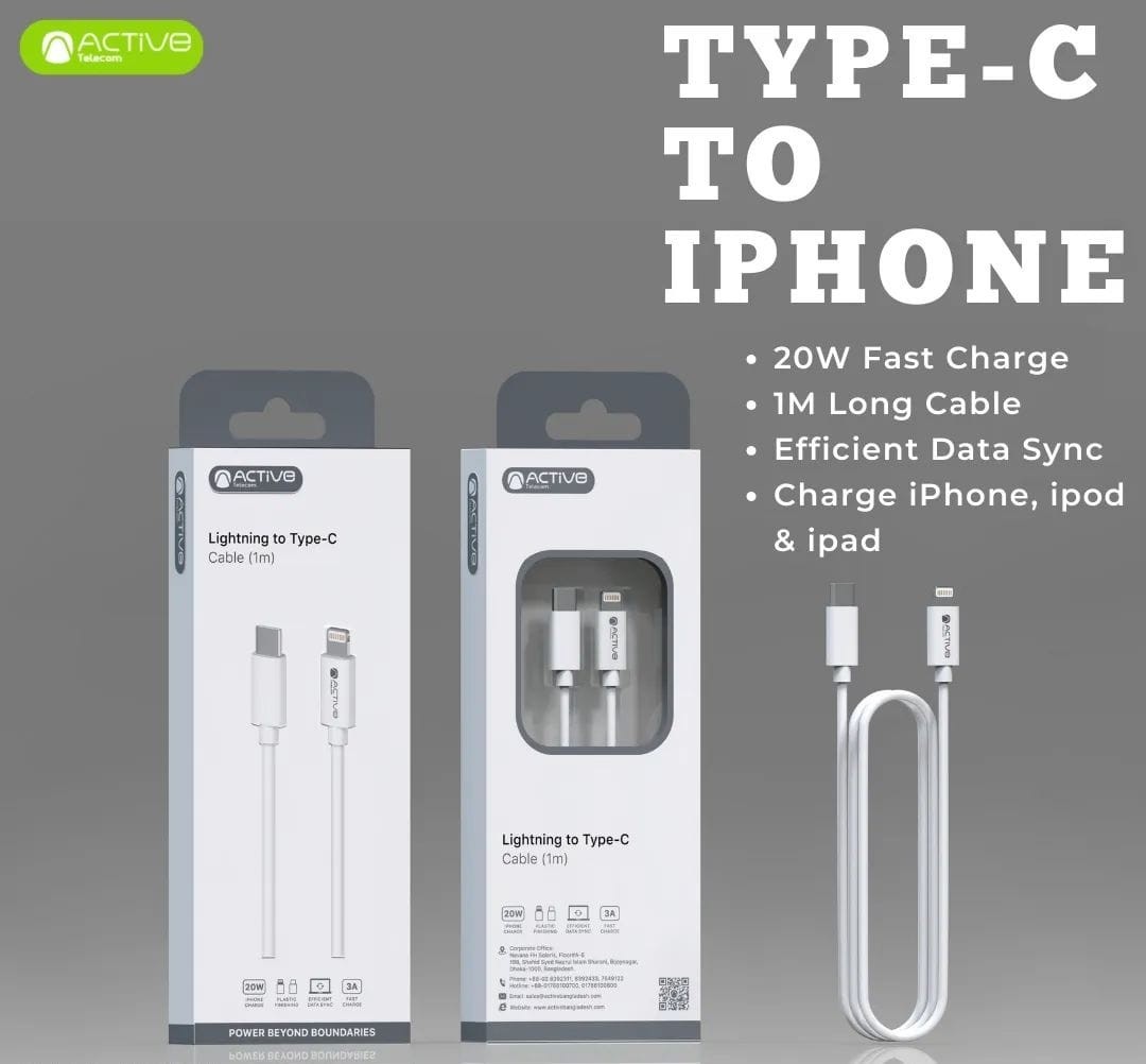 Lightning to Type-C Cable