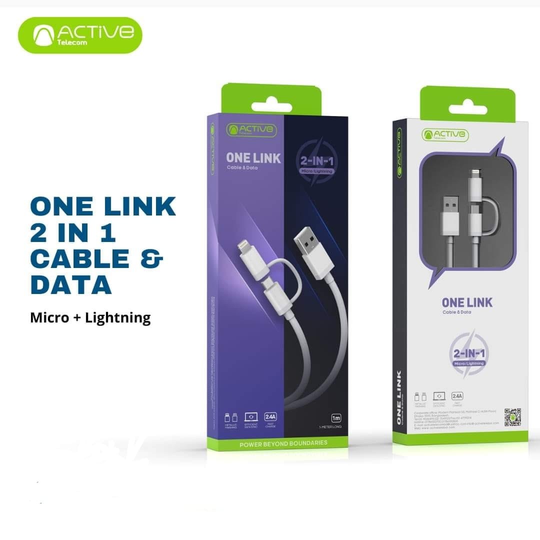 One like Cable&Data 2in1 micro/Lightning